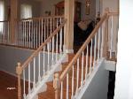 Railings and Banisters Installed - Custom Column Work