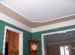 Ceiling Picture Molding with a clipped corner - Simulates a tray ceiling