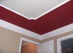 Ceiling Picture Molding with curved corners - Simulates a Tray Ceiling